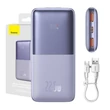Kép 1/8 - Baseus Bipow Pro Powerbank 10000mAh, 2xUSB, USB-C, 22.5W (lila)