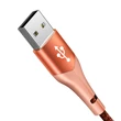 Kép 2/3 - Mcdodo Magnificence CA-7960 USB-ről USB-C-re LED kábel, 1m (narancssárga)