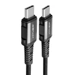 Kép 1/2 - Acefast C1-03 Kábel USB-C to USB-C 1.2m(fekete)