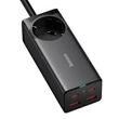 Kép 7/8 - Baseus GaN3 Pro fali töltő / powerstrip 2xUSB + 2xUSB-C + AC, 100W (fekete)