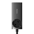 Kép 2/8 - Baseus GaN3 Pro fali töltő / powerstrip 2xUSB + 2xUSB-C + AC, 100W (fekete)