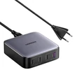 Kép 1/2 - UGREEN CD328 Nexode töltő, 3x USB-C, USB-A, GaN, 100W (fekete)
