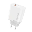 Kép 1/3 - Dudao A6XSEU USB + USB-C töltő QC3.0 PD 22.5W (Fehér)