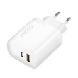 Kép 2/3 - Dudao A6XSEU USB + USB-C töltő QC3.0 PD 22.5W (Fehér)