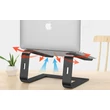 Kép 2/4 - Omoton L2 állítható laptop állvány (fekete)