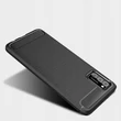Kép 2/6 - Carbon Case Rugalmas Tok TPU tok Xiaomi Poco M3 fekete