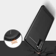Kép 4/6 - Carbon Case Rugalmas Tok TPU tok Xiaomi Poco M3 fekete