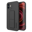 Kép 1/8 - Wozinsky Kickstand Case iPhone XS Max silicone case with stand black
