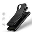 Kép 5/8 - Carbon Case Rugalmas burkolat TPU tok iPhone 13 mini fekete
