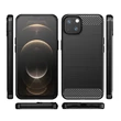 Kép 7/8 - Carbon Case Rugalmas burkolat TPU tok iPhone 13 mini fekete