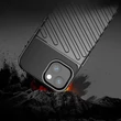 Kép 7/8 - Thunder Case Rugalmas, strapabíró TPU tok iPhone 13-hoz zöld