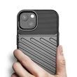 Kép 6/8 - Thunder Case Rugalmas, strapabíró TPU tok iPhone 13-hoz kék