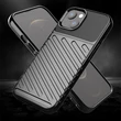 Kép 2/8 - Thunder Case Rugalmas, strapabíró TPU tok iPhone 13-hoz fekete