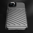 Kép 6/8 - Thunder Case Rugalmas, strapabíró TPU tok iPhone 13-hoz fekete