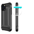 Kép 4/8 - Hibrid páncél tok Kemény, strapabíró borítás iPhone 13 Pro készülékhez kék