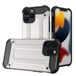 Kép 1/8 - Hybrid Armor Case Tough Rugged Cover for iPhone 13 Pro silver