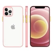 Kép 1/8 - Milky Case silicone flexible translucent case for iPhone 13 Pro pink