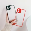 Kép 3/8 - Milky Case szilikon rugalmas, áttetsző tok Samsung Galaxy A22 4G-hoz fekete