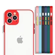 Kép 8/8 - Milky Case szilikon rugalmas, áttetsző tok Samsung Galaxy A22 4G-hoz fekete