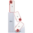 Kép 7/8 - Milky Case szilikon rugalmas, áttetsző tok Samsung Galaxy A12 tengerészkékhez