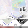 Kép 3/6 - Kingxbar Shell sorozat luxus elegáns telefon tok iPhone 13 gyöngyház-minta