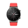 Kép 2/8 - Szilikon szíj a Huawei Watch GT / GT2 / GT2 Pro okosórához piros színű