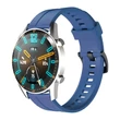 Kép 1/8 - Silicone strap for Huawei Watch GT / GT2 / GT2 Pro blue smartwatch