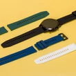 Kép 3/8 - Szilikon szíj Huawei Watch GT / GT2 / GT2 Pro kék okosórához