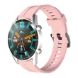 Kép 1/8 - Silicone watch strap for Huawei Watch GT / GT2 / GT2 Pro pink