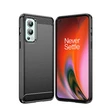 Kép 2/6 - Carbon Case rugalmas Tok a OnePlus Nord 2 5G számára fekete