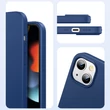 Kép 6/8 - Ugreen Védő szilikon tok Gumiból készült rugalmas szilikon Tok iPhone 13 kék