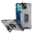 Kép 1/7 - Crystal Ring Case Kickstand Tough Rugged Cover for iPhone 12 black
