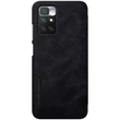 Kép 1/8 - Nillkin Qin leather holster cover for Xiaomi Redmi 10 black