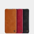 Kép 6/8 - Nillkin Qin bőr tok borítás Xiaomi Redmi 10 fekete színhez