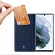 Kép 2/8 - Dux Ducis Skin Pro Holster Cover to Samsung Galaxy S22 Ultra kék