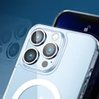 Kép 7/8 - Joyroom Mingkai sorozatú robusztus MagSafe tok iPhone 13 (6.1 ") átlátszó (JR-BP960)