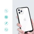 Kép 2/7 - Tiszta 3in1 tok iPhone 11 Pro kerethez zselés borítás fekete