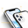 Kép 4/7 - Tiszta 3in1 tok iPhone 11 Pro kerethez zselés borítás fekete