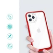 Kép 2/7 - Tiszta 3in1 tok iPhone 11 Pro keret Tok gél piros