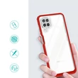 Kép 2/7 - Tiszta 3in1 tok Samsung Galaxy A22 4G keret gél Tok piros