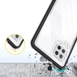 Kép 6/7 - Tiszta 3in1 tok Samsung Galaxy A42 5G keret gél borítás fekete