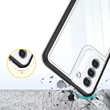 Kép 6/7 - Tiszta 3in1 tok Samsung Galaxy S21 5G keret gél borítás fekete