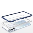 Kép 5/7 - Tiszta 3in1 tok Samsung Galaxy S21 5G keret gél borítás kék