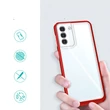 Kép 2/7 - Tiszta 3in1 tok Samsung Galaxy S21 5G keret gél Tok piros
