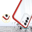 Kép 6/7 - Tiszta 3in1 tok Samsung Galaxy S21 5G keret gél Tok piros