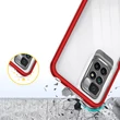 Kép 6/7 - Tiszta 3in1 tok a Xiaomi Redmi 10 kerethez Gél Tok piros