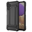 Kép 1/8 - Hybrid Armor Case Tough Rugged Cover for Samsung Galaxy A23 black