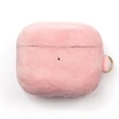 Kép 1/8 - Kingxbar Plush Pods Case AirPods 3 Case Plush Cover Earphone Cover Pink