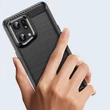 Kép 3/8 - Carbon tok Rugalmas Tok Oppo Find X5 Pro fekete