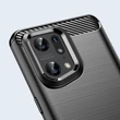 Kép 7/8 - Carbon tok Rugalmas Tok Oppo Find X5 Pro fekete